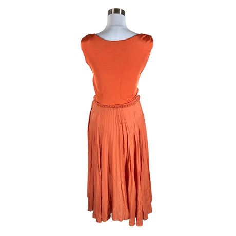 Unisex MaxMara - Tricot dress, size 40 - Orange (2)