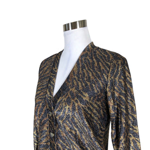 Unisex Ganni - Cardigan, size 38 - Gold (3)