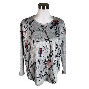 Unisex Monton - Tricot shirt, size 40 - Gray (1)