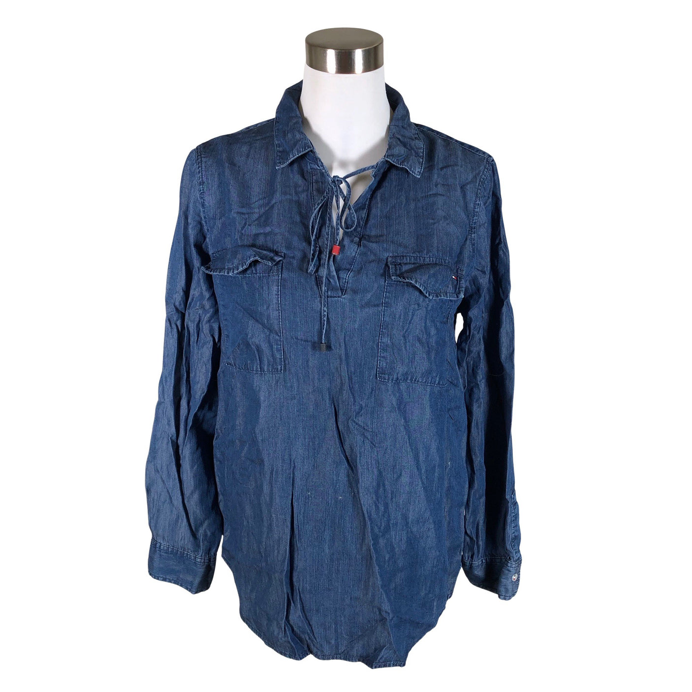 Unisex Tommy Hilfiger - Blouse, size 38 - Blue (1)