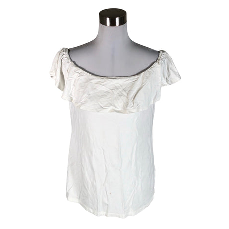 Unisex Your Face - Short-sleeved blouse, size 40 - White ()