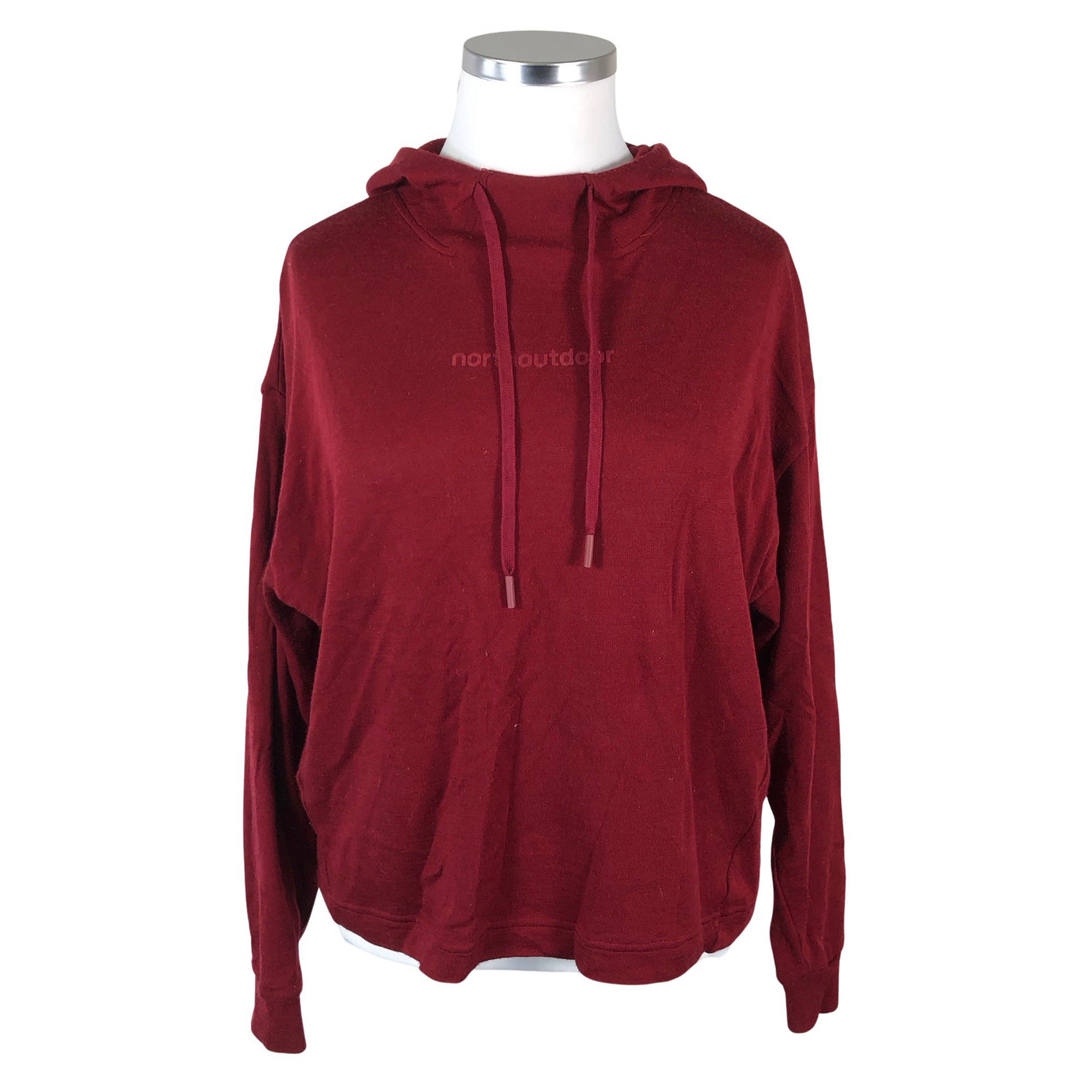 Unisex North Outdoor - Hoodie, size 42 - Wine red (1)