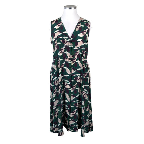 Unisex Samuji - Schiffon dress, size 42 - Green ()