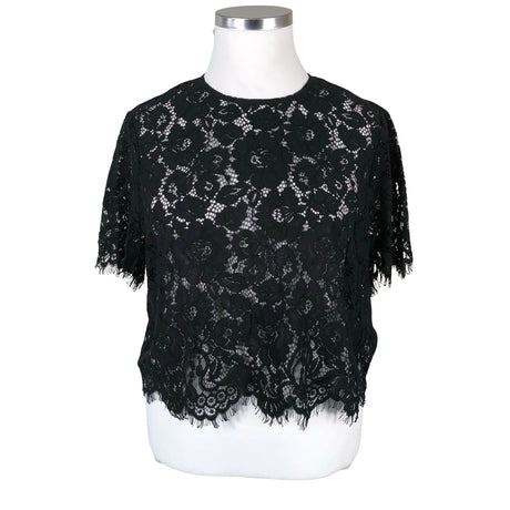 Unisex Ivy & Oak - Short-sleeved blouse, size 44 - Black ()