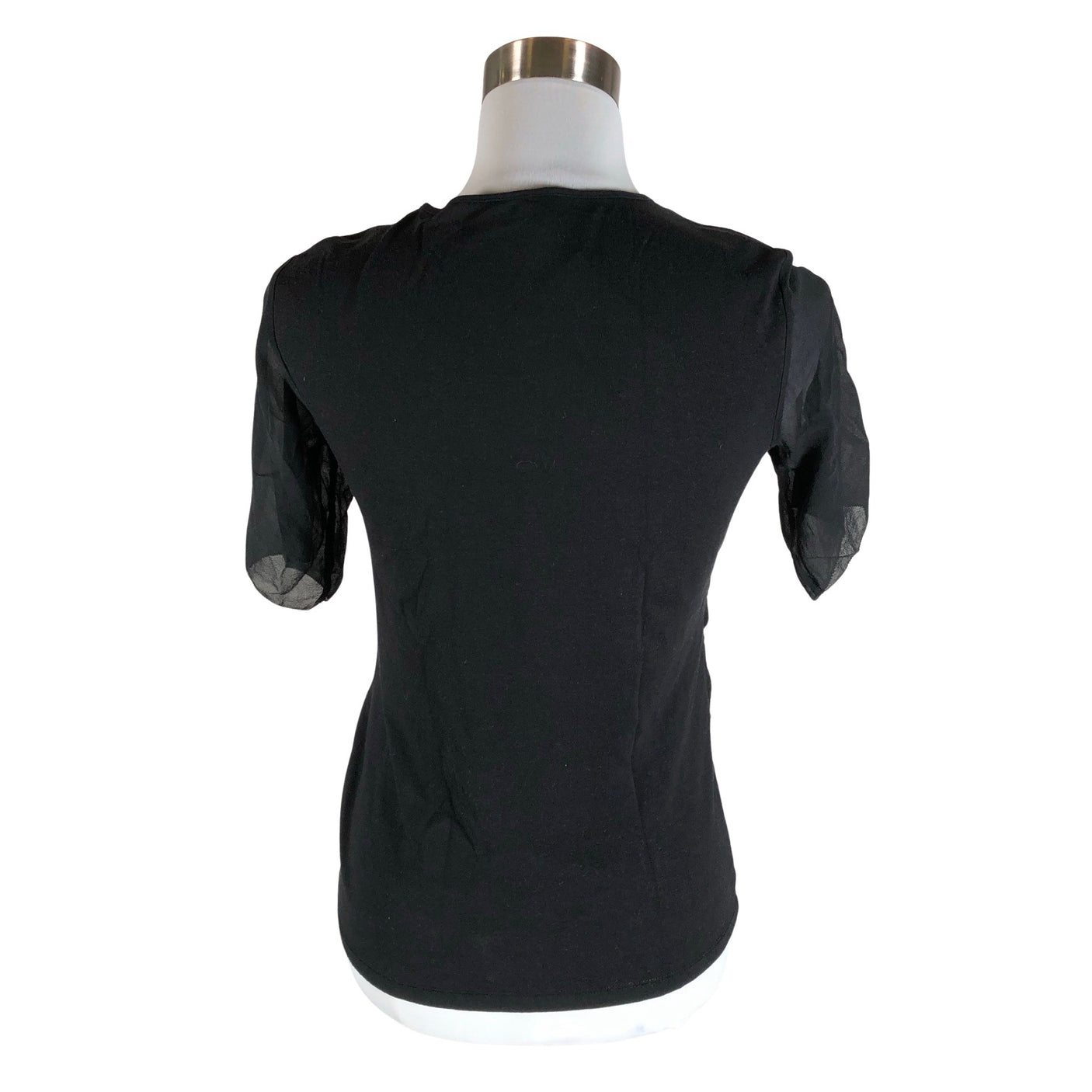 Unisex Part two - Short-sleeved blouse, size 36 - Black (2)
