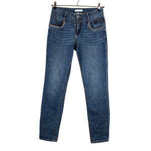 Unisex Red Button - Jeans, size 38 - Blue (1)