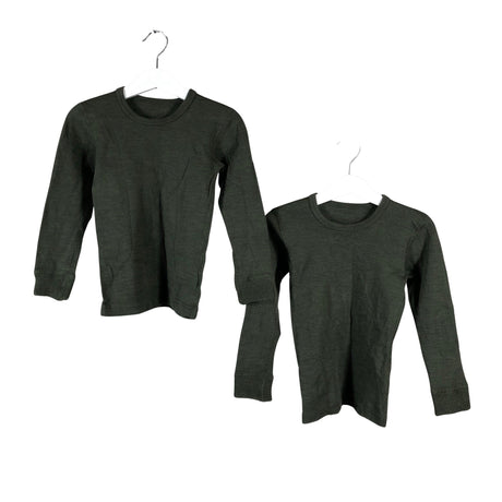 Unisex Ruskovilla - Thermal shirt, size 104 - 110 - Green ()