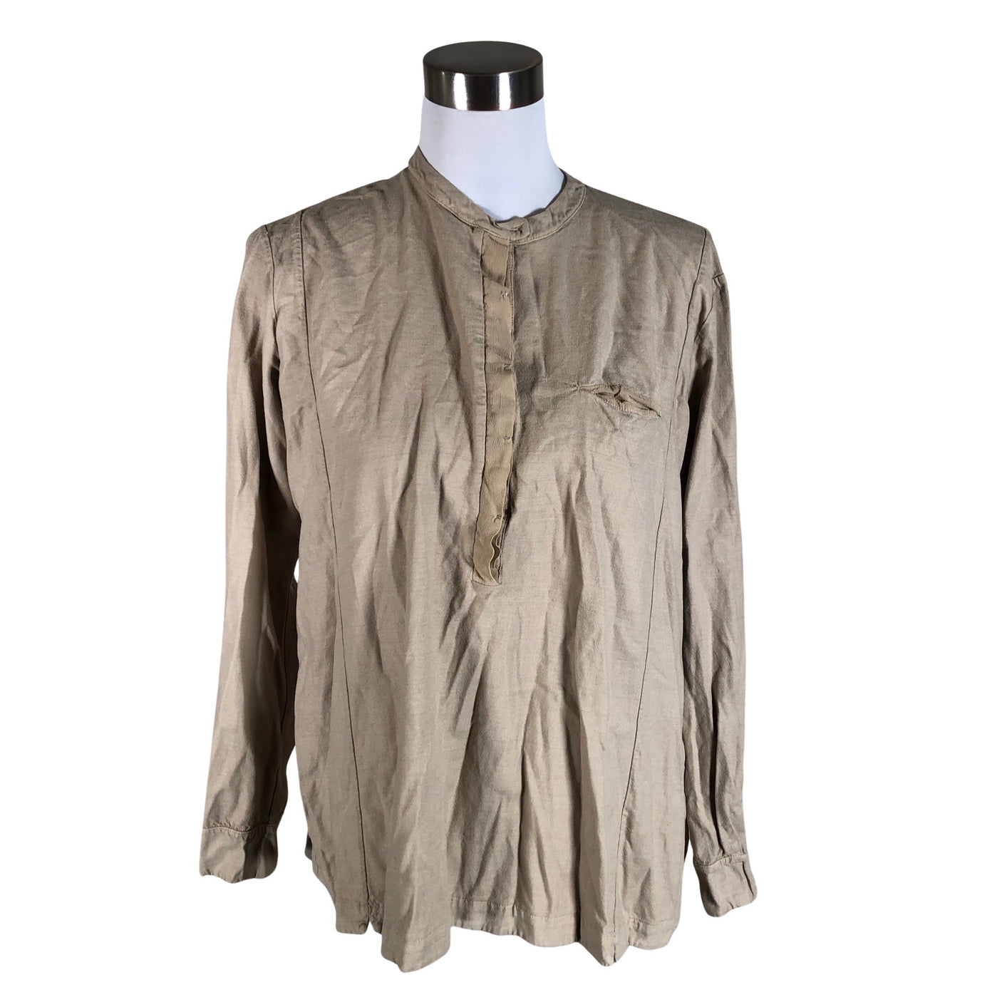 Unisex TRANSIT par such - Blouse, size 38 - Beige (1)