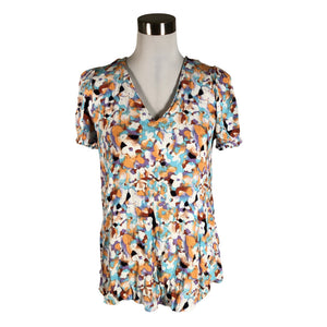 Unisex Esprit - Short-sleeved blouse, size 38 - White (1)