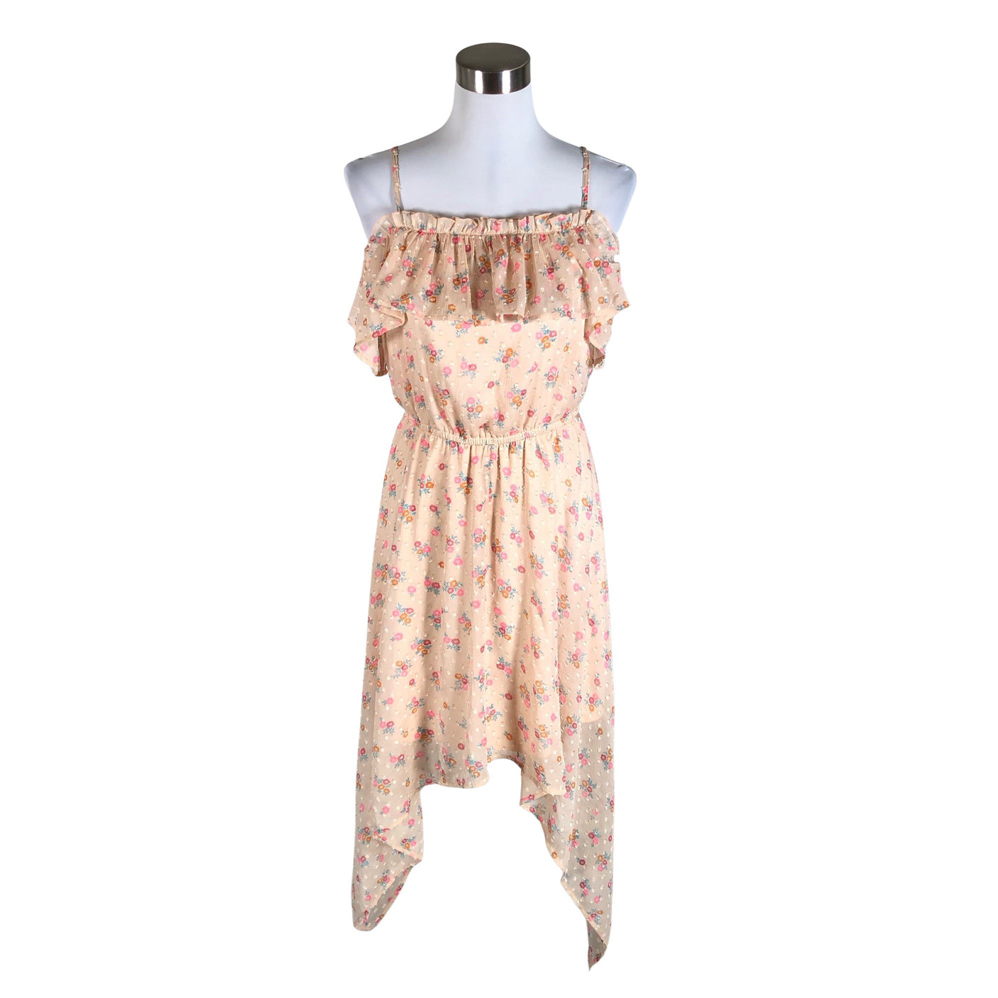 Unisex Miss Selfridge - Schiffon dress, size 36 - Light pink (1)