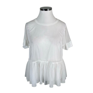 Unisex Next - Short-sleeved blouse, size 42 - White (1)