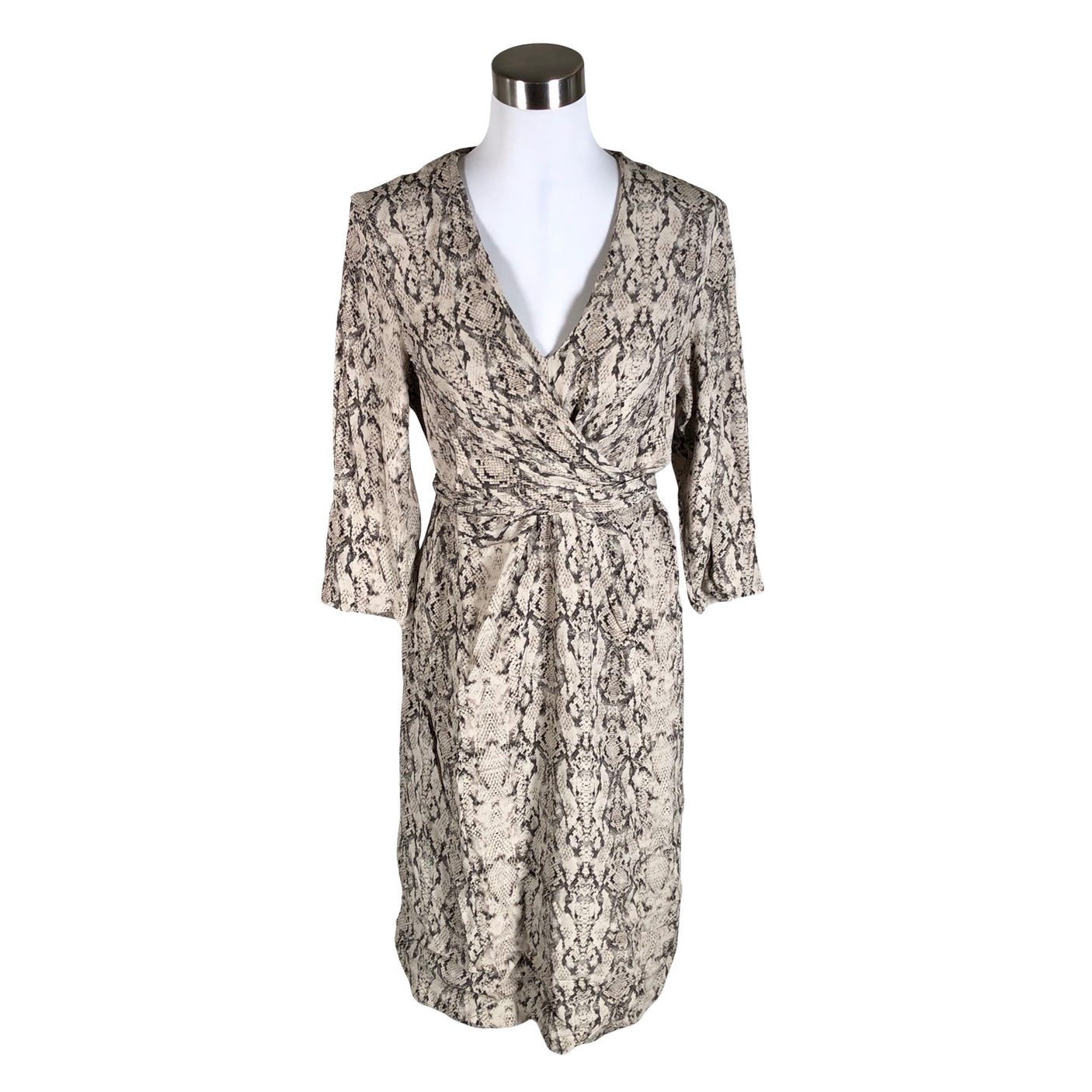 Unisex Esprit - Schiffon dress, size 40 - Beige (1)
