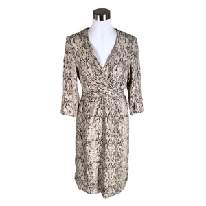 Unisex Esprit - Schiffon dress, size 40 - Beige (1)