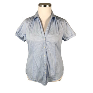 Unisex Esprit - Short-sleeved blouse, size 42 - Light blue (1)