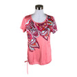 Unisex Desigual - Sports shirt, short sleeve, size 40 - Light pink ()