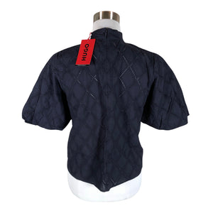 Unisex Hugo Boss - Short-sleeved blouse, size 36 - Blue (2)