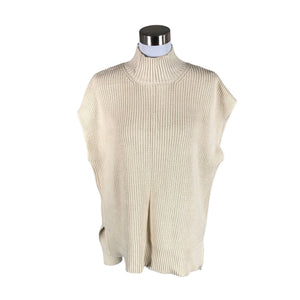 Unisex Part two - Knit vest, size 36 - Beige (1)