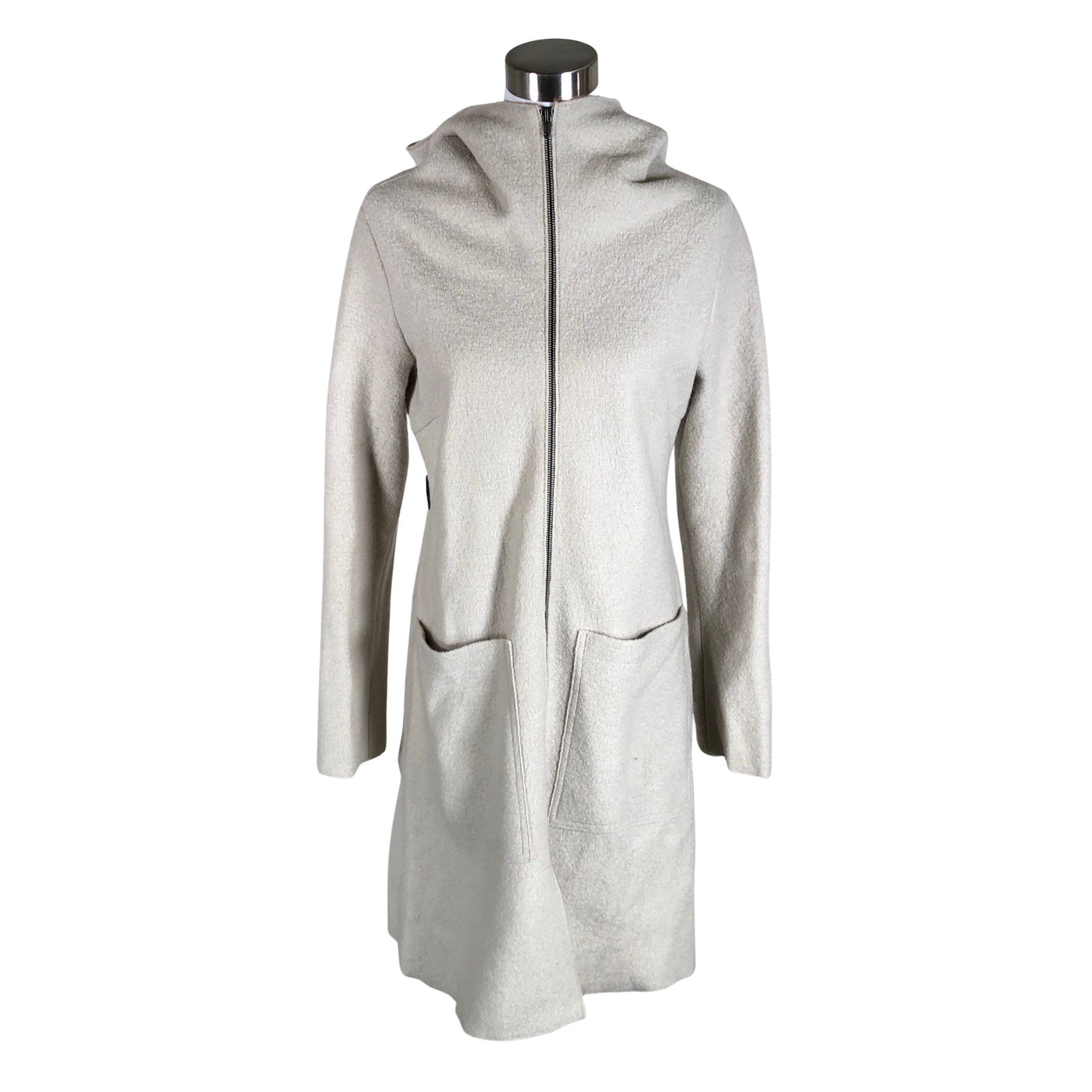 Unisex Marja Rak - Wool coat, size 36 - Beige (1)