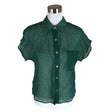 Unisex adL - Short-sleeved blouse, size 36 - Green ()