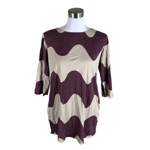 Unisex Marimekko - Tricot tunic, size 40 - Beige (1)