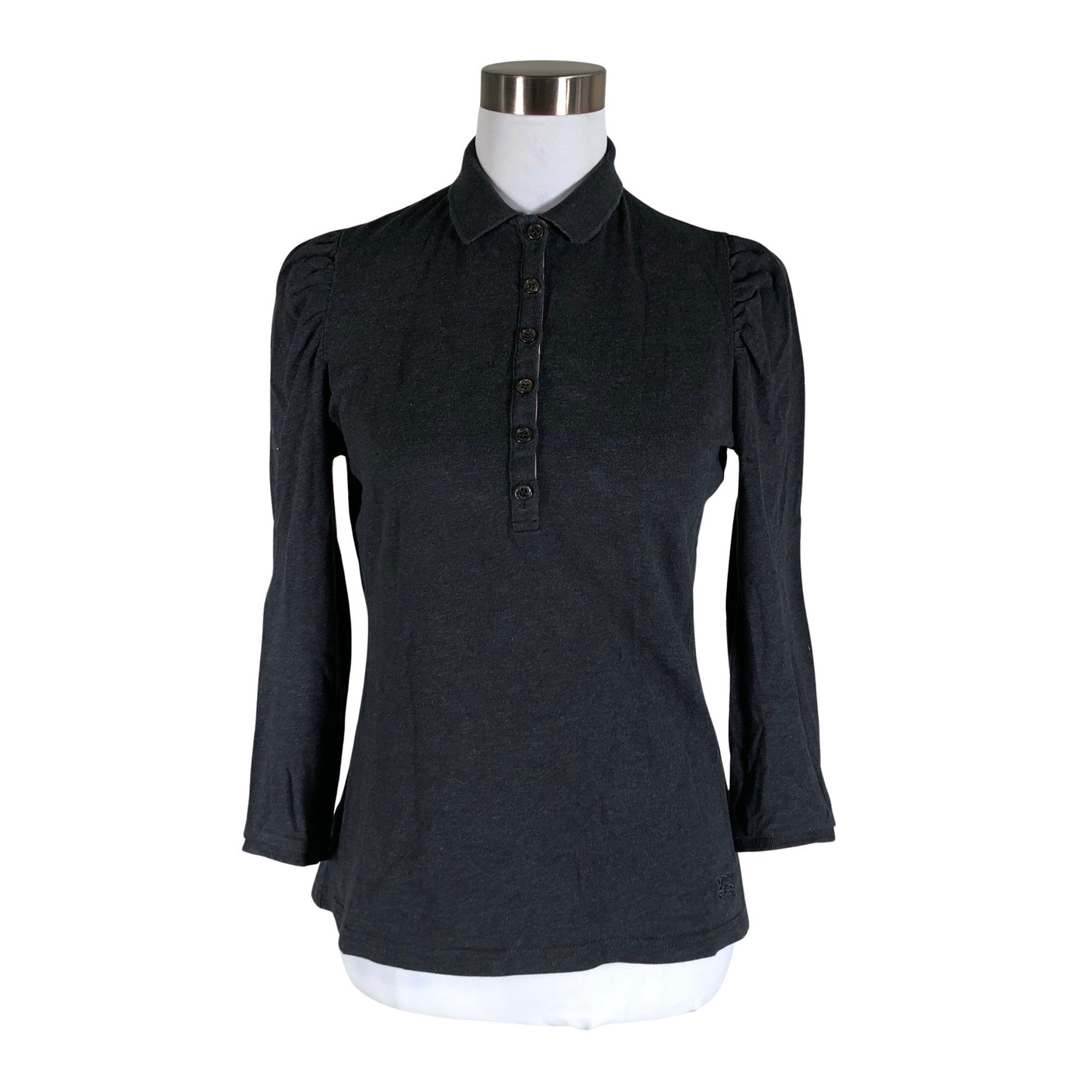 Unisex Burberry Brit - Polo shirt, size 38 - Gray (1)