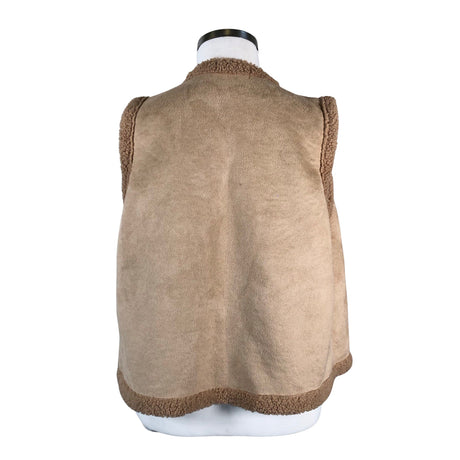 Unisex Marta - Faux fur vest, size 42 - Beige (2)