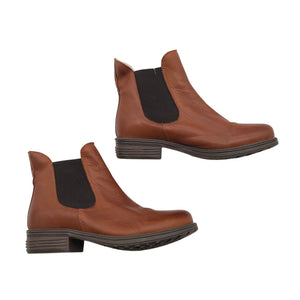 Unisex O.I.S - Ankle boots, size 36 - Brown (1)