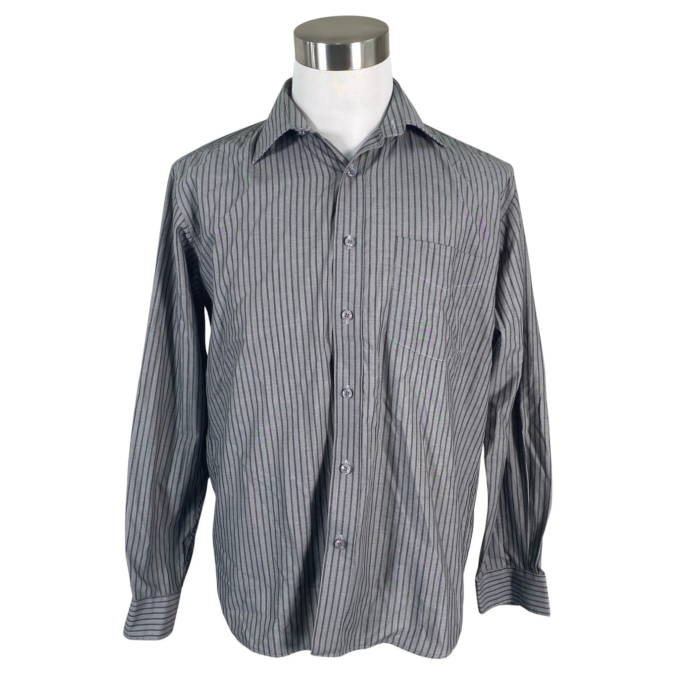 Unisex Ross River - Collared shirt, size M - Gray (1)
