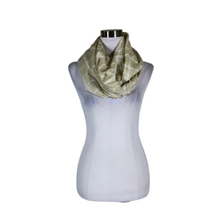 Unisex Nanso - Circle scarf, size Midi - Beige (1)