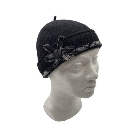 Unisex Handmade - Hat, size 58 - 60 cm - Gray ()