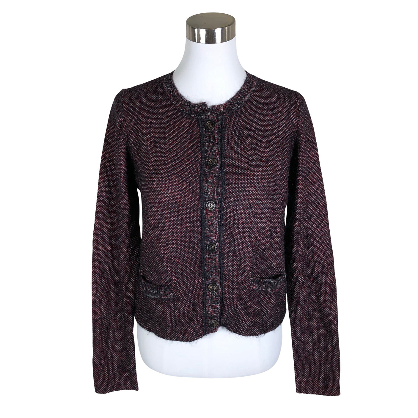 Unisex Marc O'Polo - Cardigan, size 40 - Wine red (1)