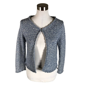 Unisex Massimo Dutti - Cardigan, size 36 - Blue (1)