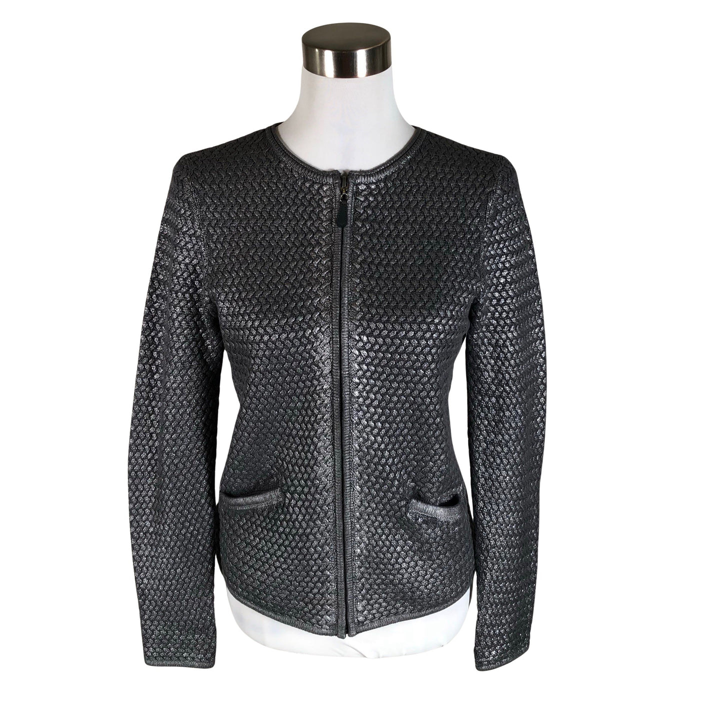 Unisex Laura Ashley - Cardigan, size 36 - Gray (1)