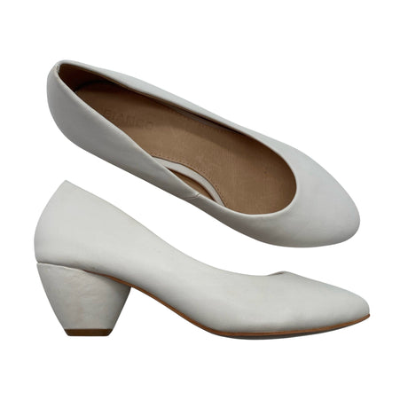 Unisex Bianco - High heels, size 38 - White ()