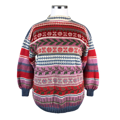 Unisex Handmade - Sweater, size 42 - Red ()