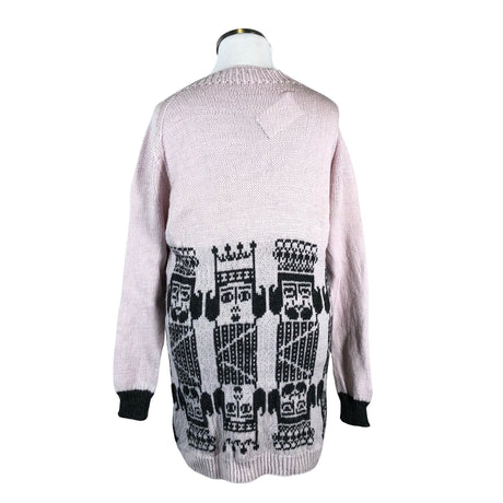 Unisex Handmade - Knit tunic, size 42 - Light pink (2)