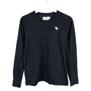 Unisex Abercrombie&Fitch - Tricot shirt, size 158 - 164 - Black (1)