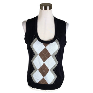 Unisex Global - Knit vest, size 40 - Blue (1)