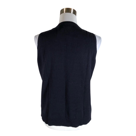 Unisex Global - Knit vest, size 40 - Blue (2)