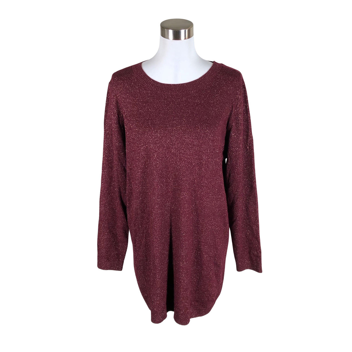 Unisex Nanso - Knit dress, size 40 - Wine red (1)
