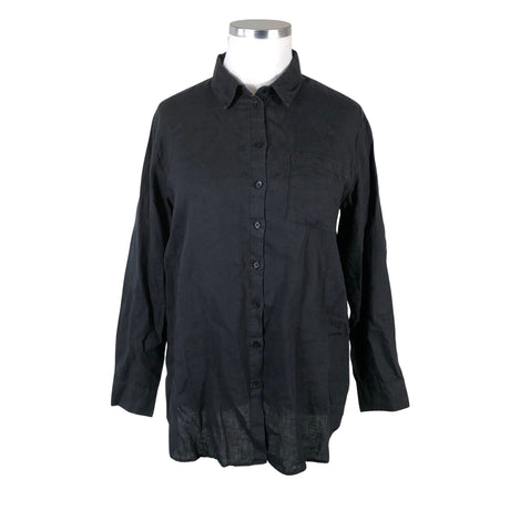 Unisex Nanso - Collared shirt, size 42 - Black ()