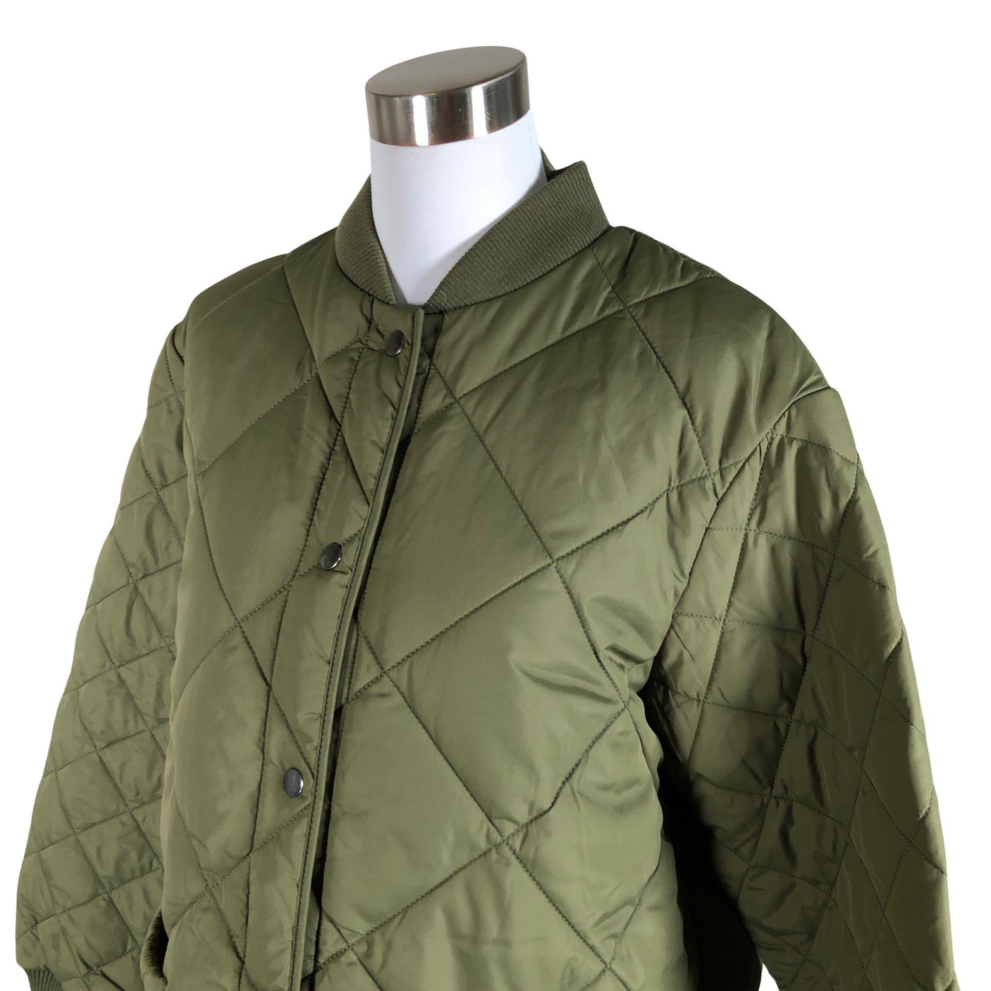 Unisex Nanso - Quilted jacket, size 38 - Green (3)