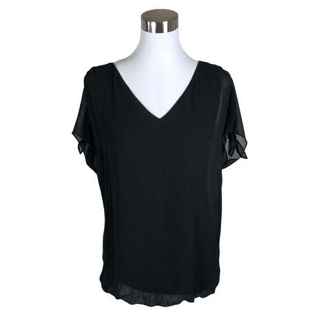 Unisex Esprit - Short-sleeved blouse, size 38 - Black ()