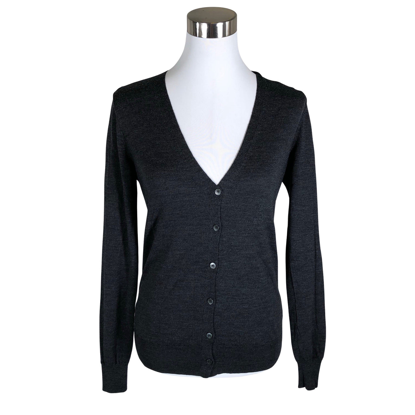 Unisex Uniqlo - Cardigan, size 36 - Gray (1)