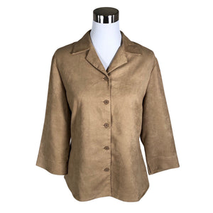 Unisex Part two - Blouse, size 40 - Brown (1)
