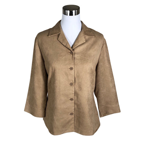 Unisex Part two - Blouse, size 40 - Brown ()