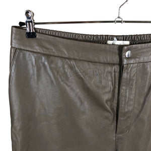 Unisex Part two - Leather pants, size 46 - Brown (3)