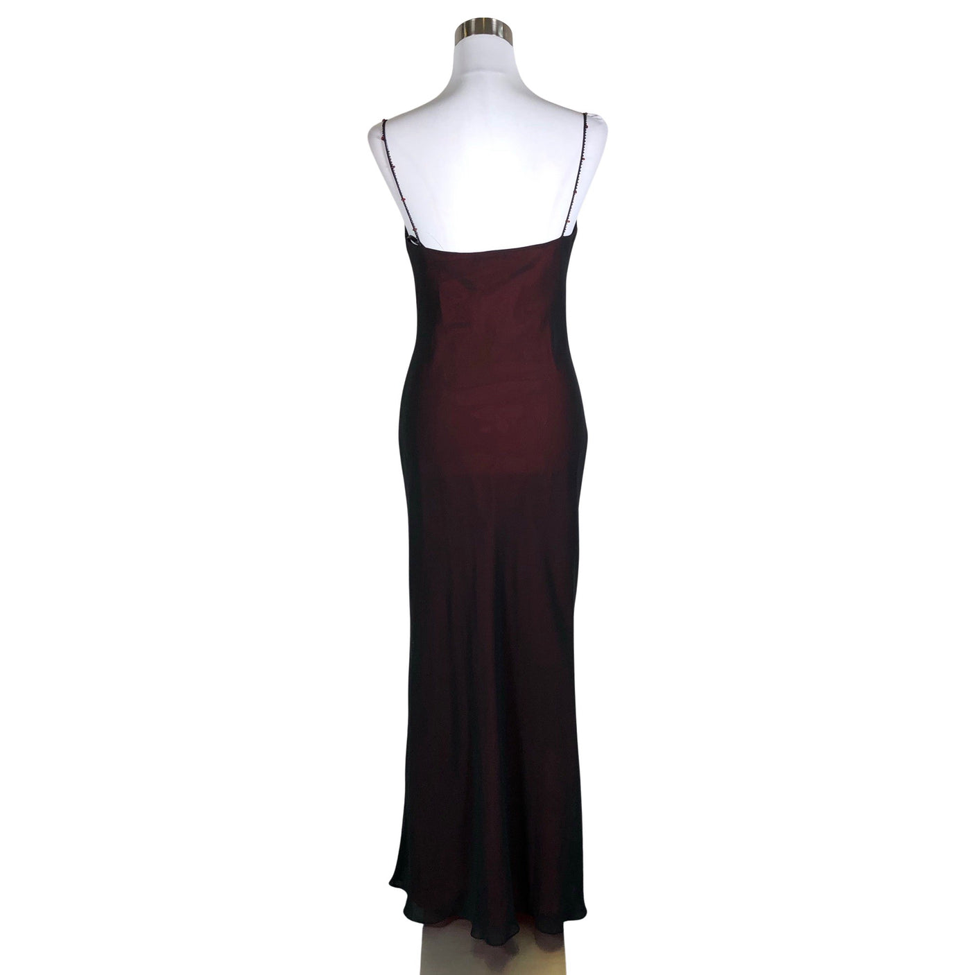 Unisex Zero - Schiffon dress, size 38 - Red (2)