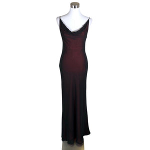 Unisex Zero - Schiffon dress, size 38 - Red (1)