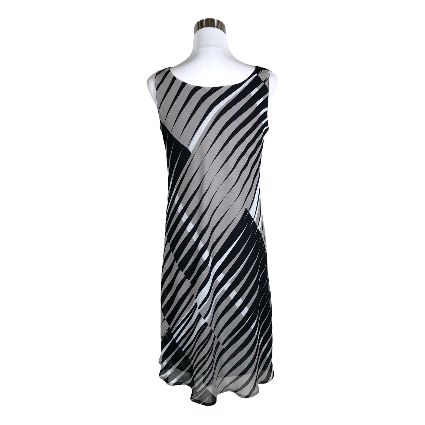 Unisex Promise - Schiffon dress, size 36 - Gray (2)